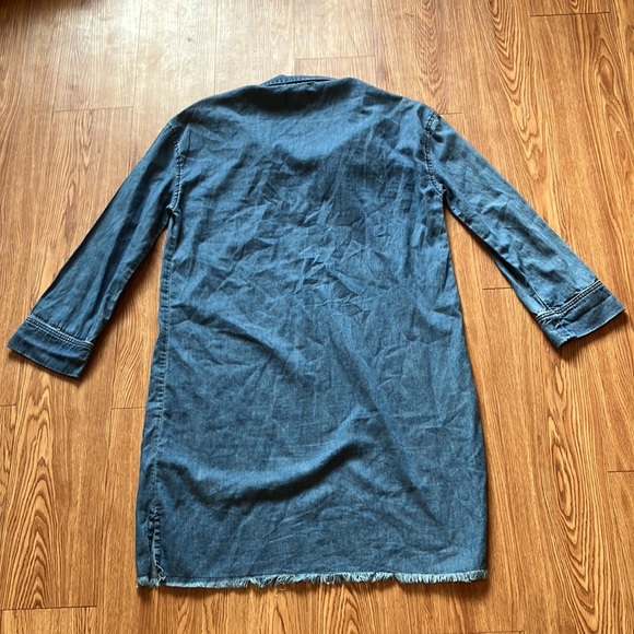 Joe’s Jeans Eveline lace-up denim dress - Picture 4 of 4